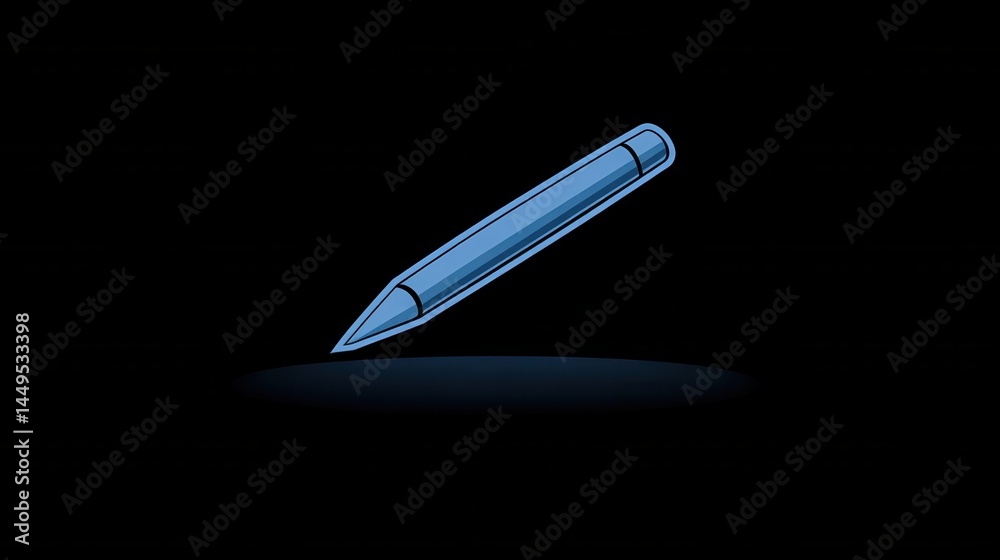 Contract icon featuring a simple design with a pen and signature line Contract icon featuring a simple design with a pen and signature line