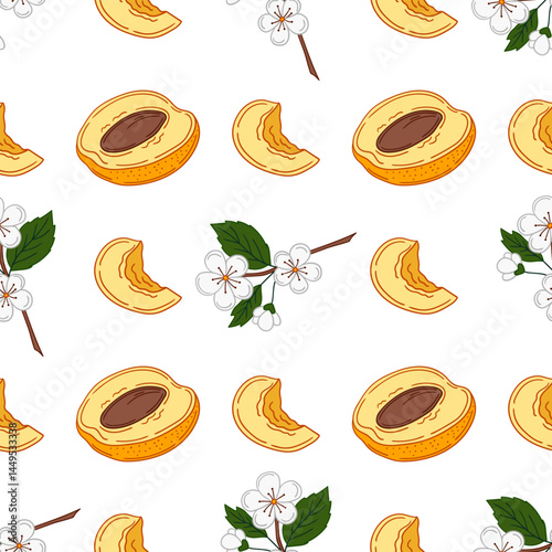 Seamless cute pattern. Pattern for textiles in hand draw style