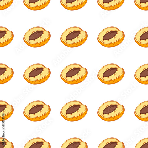 Seamless cute pattern. Pattern for textiles in hand draw style