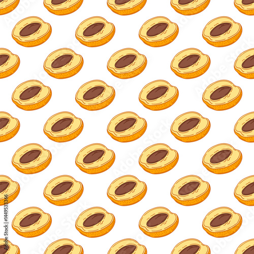 Seamless cute pattern. Pattern for textiles in hand draw style