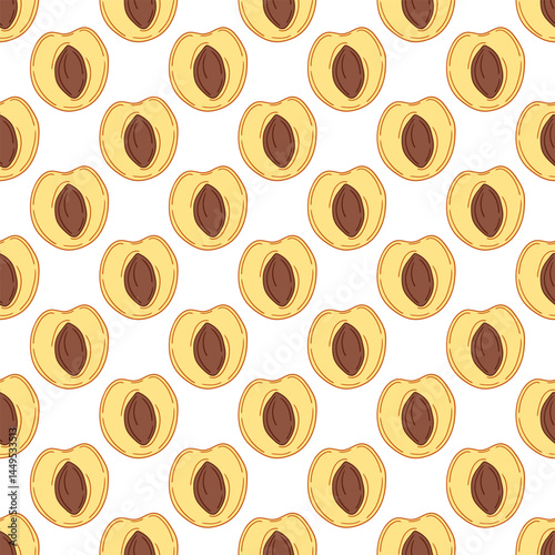 Seamless cute pattern. Pattern for textiles in hand draw style