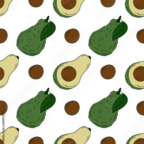 Seamless cute pattern. Pattern for textiles in hand draw style