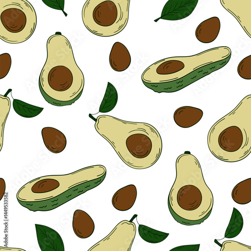 Seamless cute pattern. Pattern for textiles in hand draw style