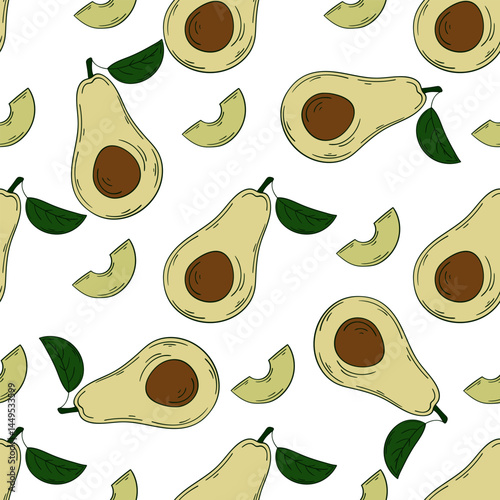 Seamless cute pattern. Pattern for textiles in hand draw style