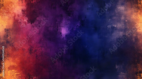 Wallpaper Mural Abstract painting with vibrant color blends. Torontodigital.ca