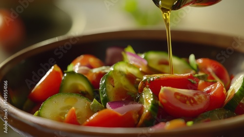 Vibrant Vegetable Salad Dressing: A Culinary Delight
