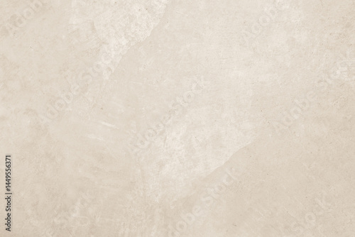 Colour old concrete wall texture background. Close up retro plain cream color cement wall background texture. Design paper vintage parchment element.
