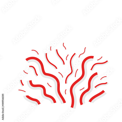 Indonesian Flag Confetti