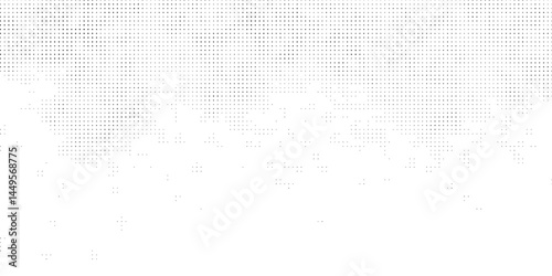Halftone circular dotted frames set. Circle dots texture isolated on white background.