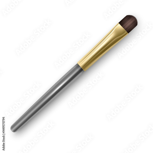 Makeup Brush Isolated on White
