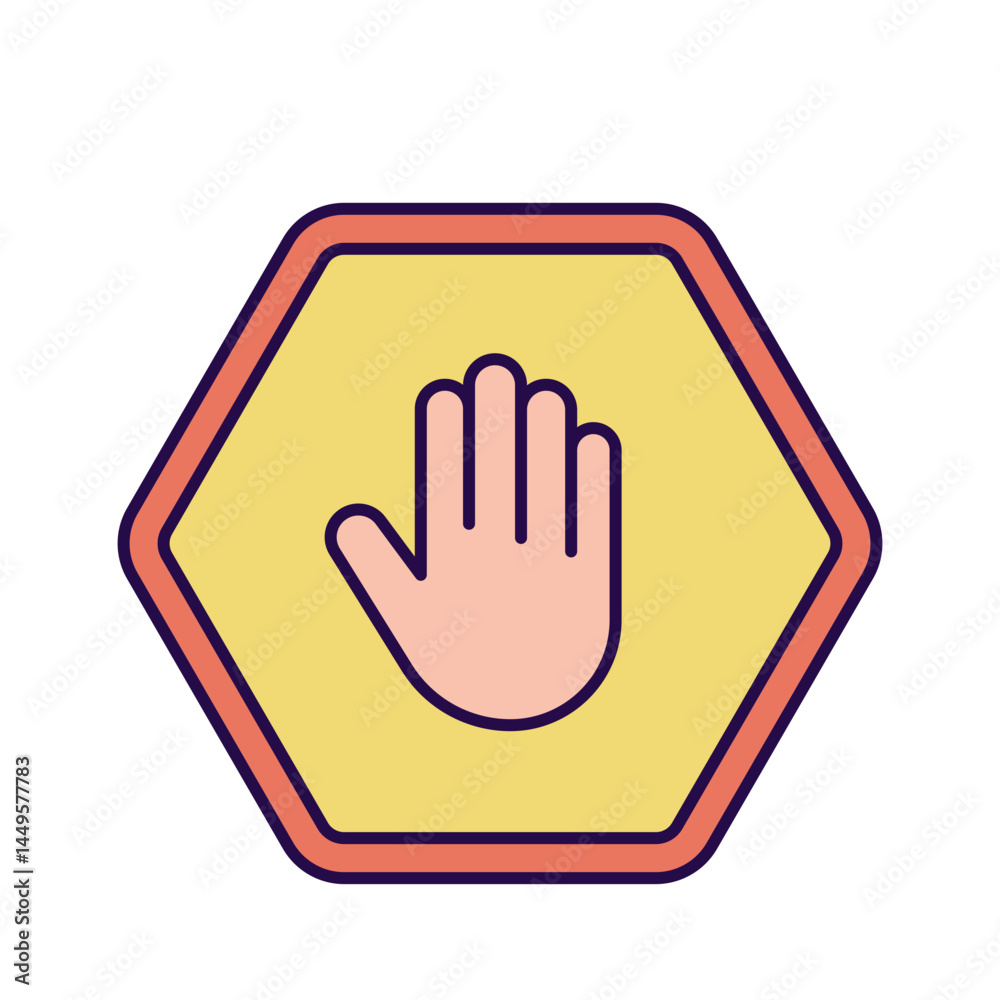 Obraz premium prevention sign