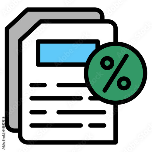 Tax Document Icon