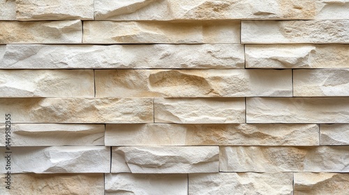 Abstract warm beige stone wall, uneven surface, rough texture , pattern, close-up, warm