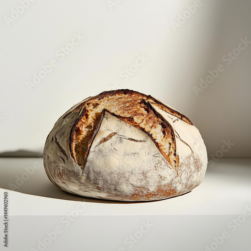 Pain rond parfait pour aller avec un plat de viande 