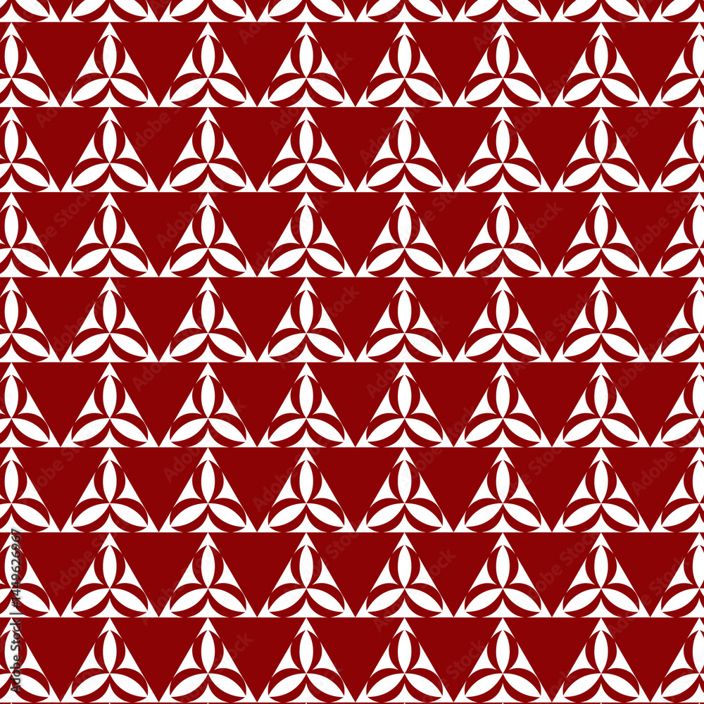 seamless geometric pattern with triangle