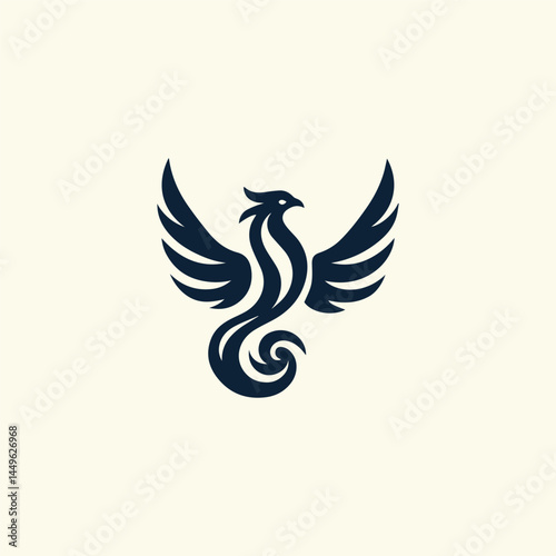heraldry phoenix logo