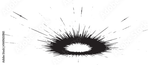 black and white welding spark vector png