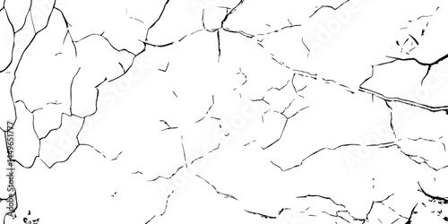 Closeup of dry fissure ground. White dried and cracked ground earth background.Gray crack on earth texture. erosion.	