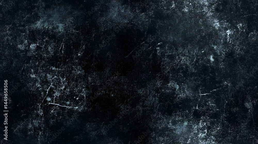 Dark, textured surface with mottled, gray stains. Dark, textured surface with mottled, gray stains.