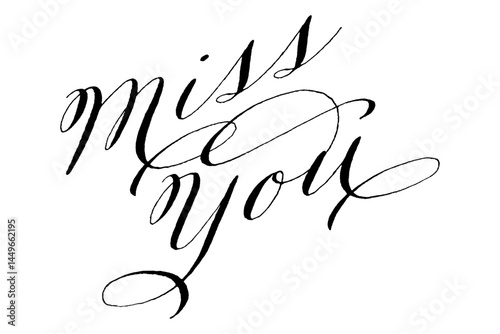 Miss You
タイポグラフィー

