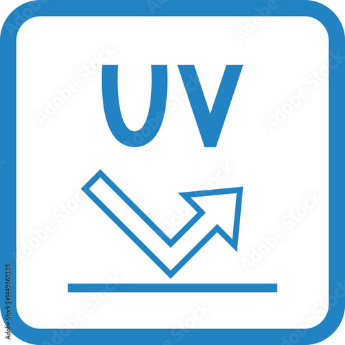 UVカットのアイコンイラスト
