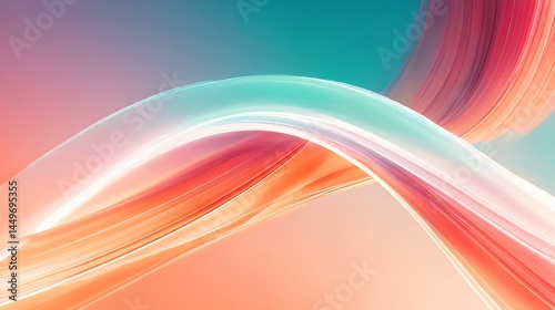 Stunning dynamic gradient background with vibrant colors and a sleek black metallic arc. Perfect for modern, futuristic, and tech-inspired designs. High-quality abstract art.
