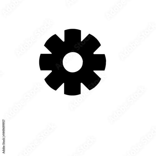 gear icon vector illustration