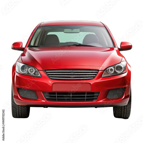 Red car