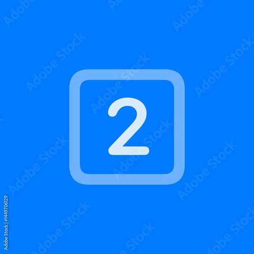 Two Square Outline Icon