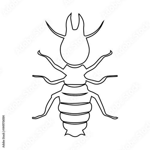 white  termite icon