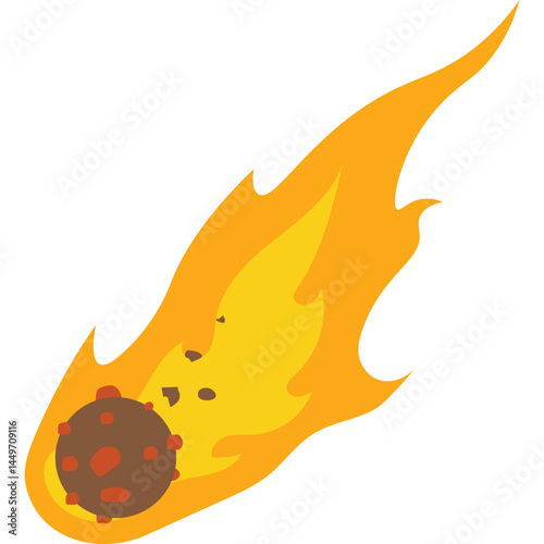 Falling Asteroid Element