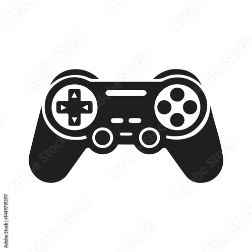 Game controller icon, Video game controller, Joystick Icon. Vector illustration