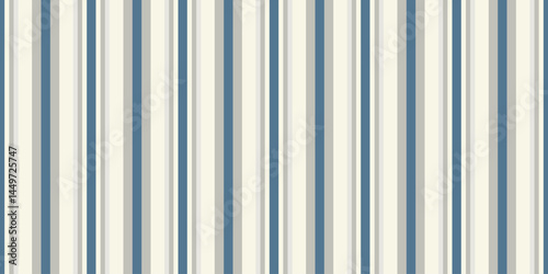 Elegant vertical stripes in calming blues and creams create a sophisticated, versatile background.