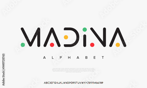 Playful rounded sans serif font with colorful dots, perfect for kids products, creative logos, posters, and branding