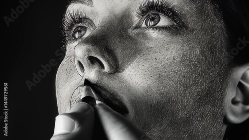 close up portrait of a man