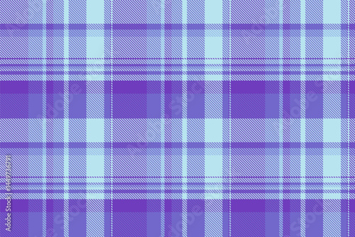 Intricate tartan vector texture, many textile background seamless. Beautiful plaid pattern check fabric in light and indigo colors.