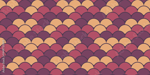 Elegant, repeating geometric pattern in muted autumnal tones.  Perfect for website backgrounds, textile designs, or any project needing a subtle yet sophisticated aesthetic.