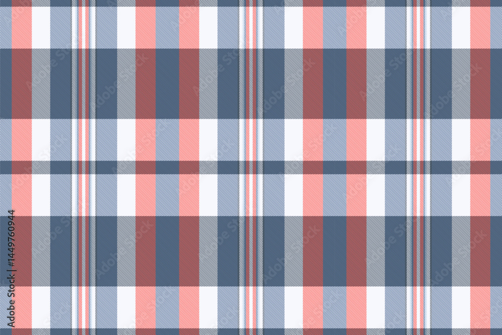 Elegant pastel plaid pattern in shades of pink, blue, and white. Perfect for textile design, website backgrounds, or stationery. Elegant pastel plaid pattern in shades of pink, blue, and white. Perfect for textile design, website backgrounds, or stationery.