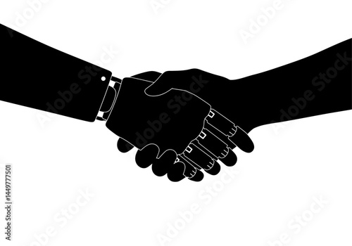Human-Robot Collaboration A Handshake Representing the Future of Technology