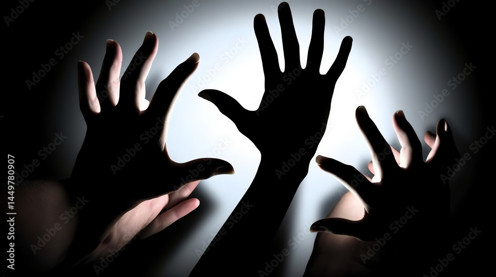 Obraz premium Shadows of Dread