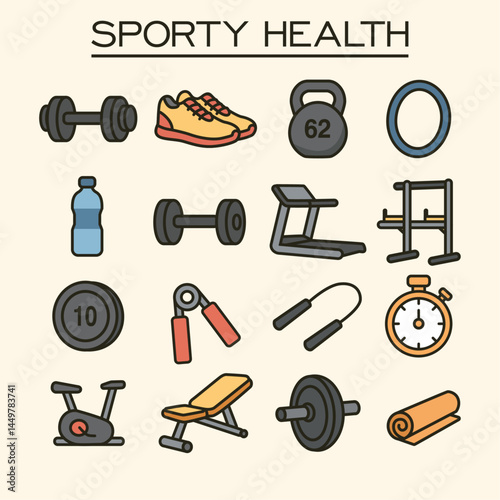 Sport Icon Pack Vector