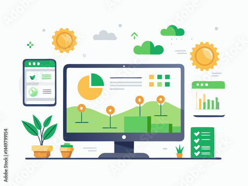 ai dashboard interface for smart farming
