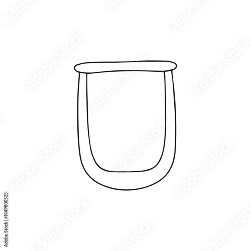hand drawing coffee doodles element stock. Coffee stickers and barista characters.Coffee makers, kettles, brewing, arabica coffee, glass,espresso,cappuccino, beans.Graphic doodle minimalist retro icon