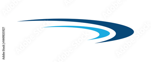 Swoosh Icon Logo Symbol Design