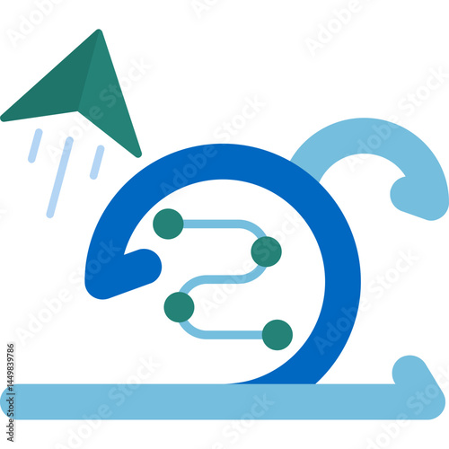 Agile Roadmap Icon