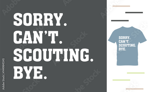  Scout leader t shirt design