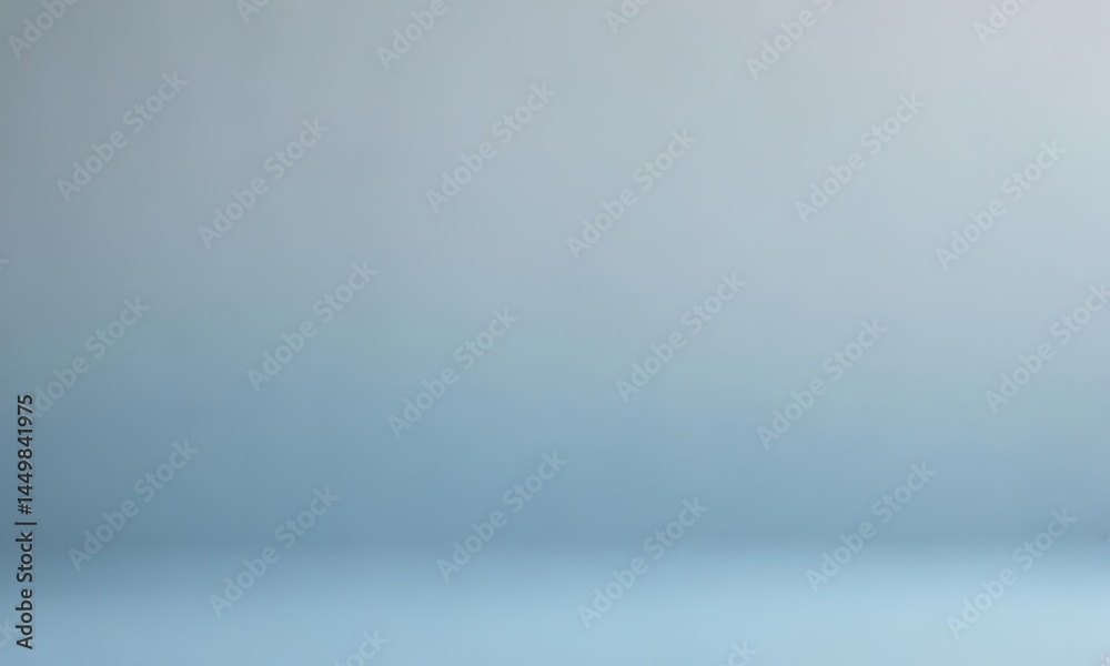Obraz premium Soft, hazy light blue backdrop with subtle texture and gradient , scene, texture