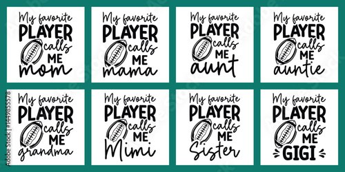  American football t shirt for family