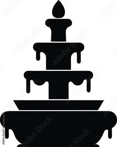 birthday cake vector illustration 