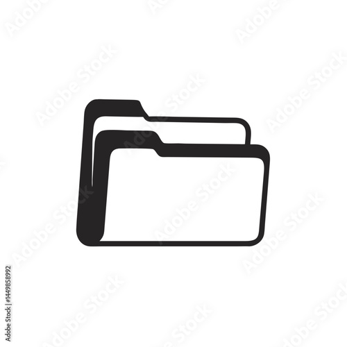 Folder icon file management document directory data